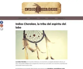 Indioscherokee.es(Xinhai Mineral Procesamiento EPC) Screenshot