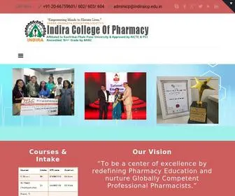 Indiraicp.edu.in(Indira College of Pharmacy) Screenshot