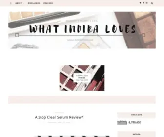 Indiranyan.com(What Indira Loves) Screenshot