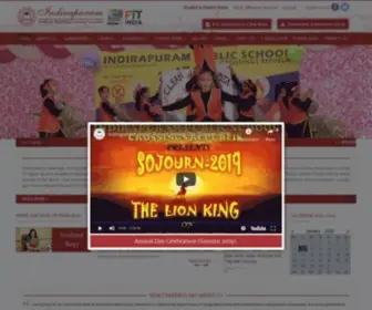 Indirapuramschoolcr.com(Indirapuram Public School) Screenshot