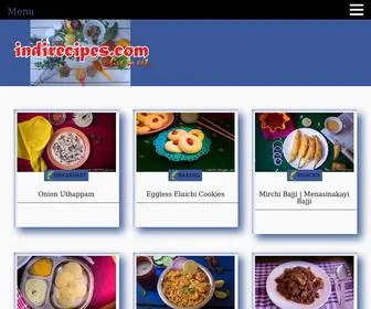 Indirecipes.com(Non-Vegetarian & Vegetarian Indian Recipes Blog) Screenshot