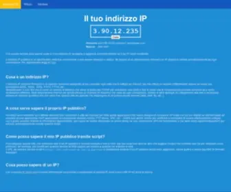 Indirizzo-IP.com(Indirizzo IP 85.17.184.42) Screenshot
