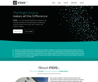 Indis.be(INDIS nv) Screenshot