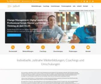 Indisoft-Weiterbildung.de(Weiterbildung & Umschulung in Berlin) Screenshot