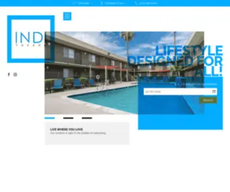 Inditucsonapts.com(INDI Tucson) Screenshot