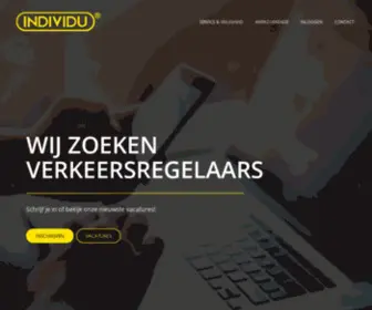 Individu.nl(Verkeersregelaars in de regio Amsterdam) Screenshot