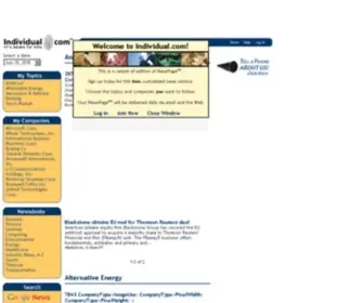 Individual.com(Premium Domain Broker) Screenshot