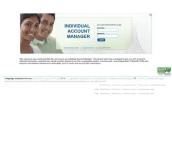Individualaccountmanager.com(Individualaccountmanager) Screenshot