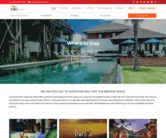 Individualbali.com(Bali Villa Holiday Rental in Seminyak) Screenshot