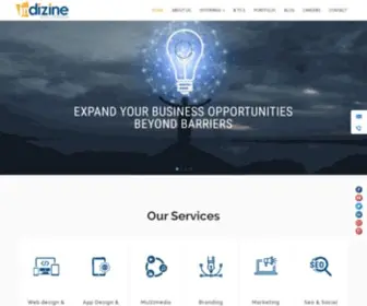 Indizine.com(Web Design Company in Bangalore ( India)) Screenshot