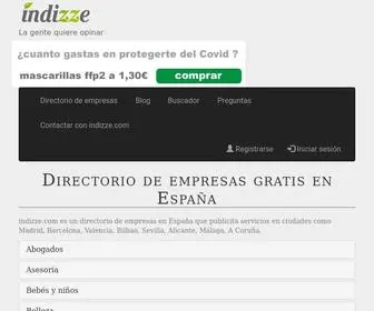 Indizze.com(Directorio de empresas gratis) Screenshot