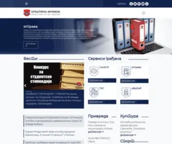 Indjija.rs(Општина Инђија) Screenshot