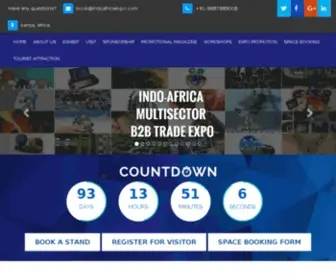 Indoafricaexpo.com(Indo Africa Expo Indo Africa Expo 2018 in Kenya) Screenshot