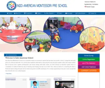 Indoamericansirsa.com(Indo American Montessori Pre School) Screenshot