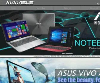 Indoasus.com(Asus Indonesia) Screenshot