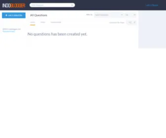 Indoblogger.com(Blogger Questions) Screenshot