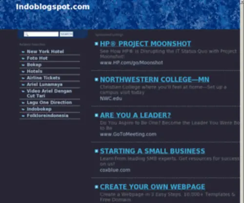 Indoblogspot.com(Indoblogspot) Screenshot