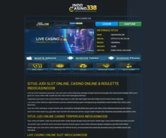 Indocasino338.com Screenshot