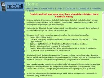 Indocell.net(Indocell) Screenshot