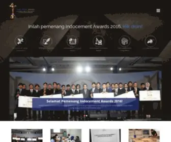 Indocementawards.com(Indocement Awards 2016) Screenshot