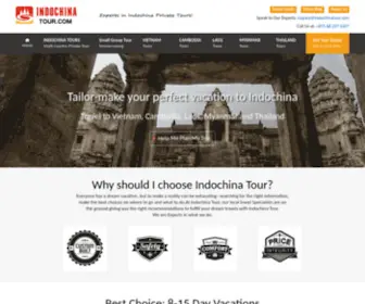 Indochinatour.com(Indochina Tours) Screenshot