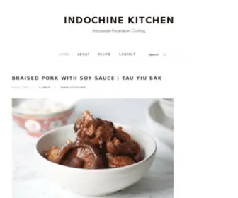 Indochinekitchen.com(Just another WordPress site) Screenshot