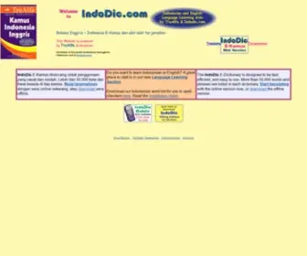 Indodic.com(IndoDic Online Kamus) Screenshot