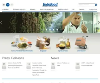 Indofood.co.id(Home) Screenshot