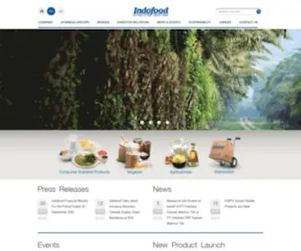 Indofood.com(Home) Screenshot