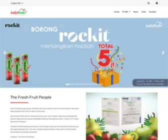 Indofresh.co.id(Fresh Produce Corporation) Screenshot