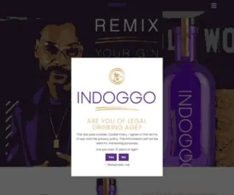 Indoggogin.com(INDOGGO® Gin by Snoop Dogg) Screenshot