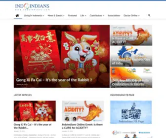 Indoindians.com(Community News & Information for Indians in Indonesia) Screenshot