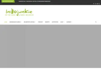 Indojunkie.com(Reiseblog) Screenshot