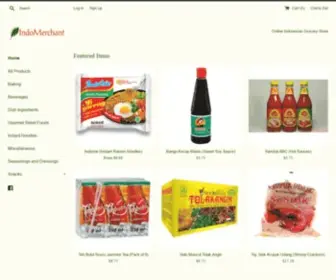 Indomerchant.com(Indonesian Food and Grocery Store) Screenshot