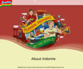 Indomieca.com(Flavor, favored by the world) Screenshot