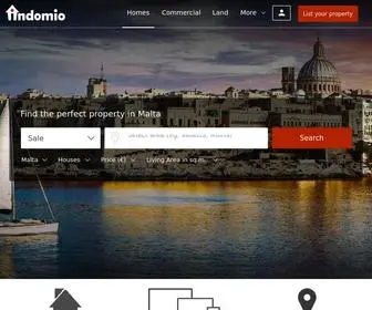 Indomio.com.mt(Malta Real Estate) Screenshot