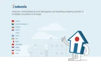 Indomio.com(Indomio group) Screenshot