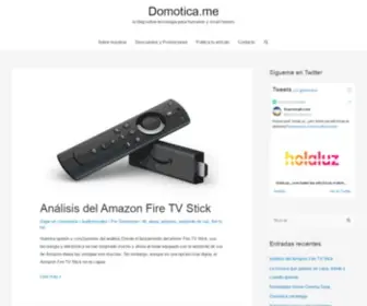 Indomo.es(Tu blog sobre tecnología para humanos y smart homes) Screenshot