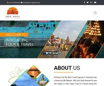 Indonepaltourandtravel.com(Indo Nepal Tours & Travel) Screenshot