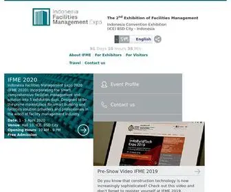 Indonesia-FM.com(Indonesia Facilities Management Expo) Screenshot