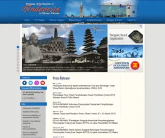 Indonesia-Ottawa.org(Embassy of Indonesia in Ottawa) Screenshot