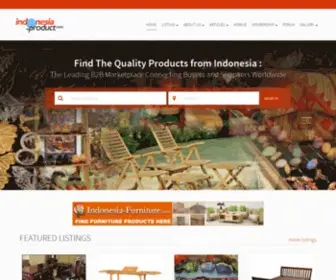 Indonesia-Product.com(B2B Marketplace) Screenshot