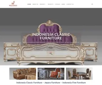 Indonesiaclassic-Furniture.com(Indonesia classic furniture) Screenshot