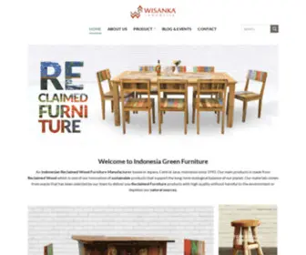 Indonesiagreenfurniture.com(Indonesia Green Furniture) Screenshot