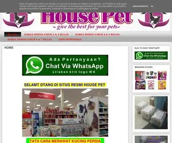 Indonesiancat.com(Jual kucing persia) Screenshot