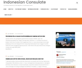 Indonesianconsulate.ae(Consulate General of the Republic of Indonesia Dubai) Screenshot