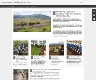 Indonesiandirtbike.com(Indonesian Dirt Bike (IDB)) Screenshot