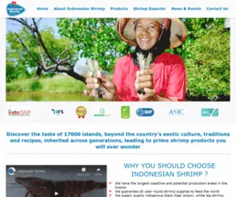 Indonesianshrimp.org(Indonesian Shrimp) Screenshot