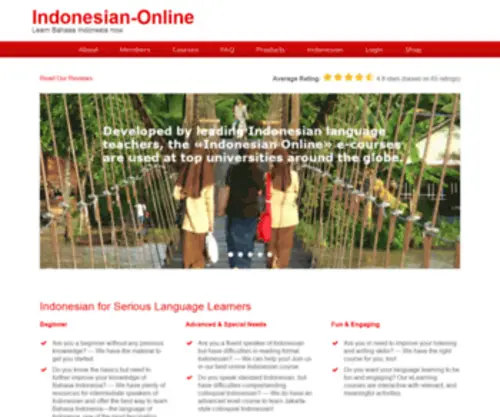 Indonesianway.com(Indonesian Online) Screenshot