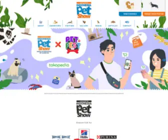 Indonesiapetshow.id(Jakarta Indonesia Pet Show 2020) Screenshot